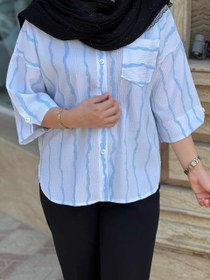 تصویر شومیز مانتویی دینا 