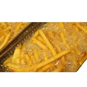 تصویر سرخ کن گازی رومیزی دو لگنه 