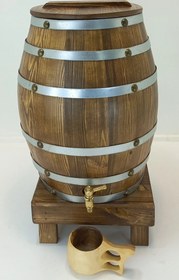 تصویر بشکه چوبی 