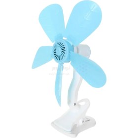 تصویر پنکه رومیزی مدل 400A – سفید آبی 