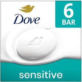 تصویر صابون داو مدل Sensitive Skin بسته 6 عددی 