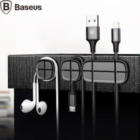 تصویر گیره نگهدارنده ی کابل بیسوس Baseus Cross Peas Cable Clip ACTDJ-01 