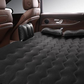 تصویر تشک بادی برای تمام ماشین ها با سه لایه زخیم همراه با پمپ باد اورجینال 