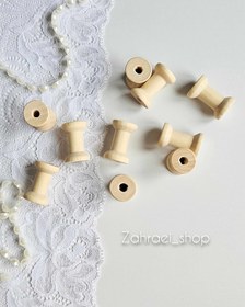 تصویر قرقره چوبی فانتزی 