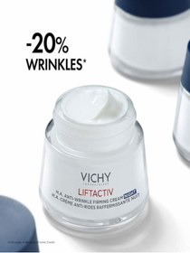 تصویر Vichy کرم شبانه ضد چین و چروک ویشی لیفت‌اکتیو اچ.ای. ای. با اسید هیالورونیک 50 میلی‌لیتر 