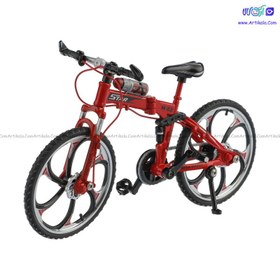 تصویر ماکت دوچرخه فلزی ورزشی کد M22 