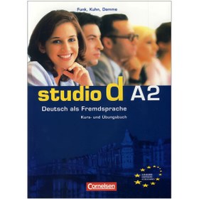 تصویر Studio D( Student & Work Book A2 Studio D( Student & Work Book A2