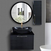 تصویر روشویی کابینتی تولیدی حبیبی سایز 35*50 کد RO-0053 - فولست (کامل) 