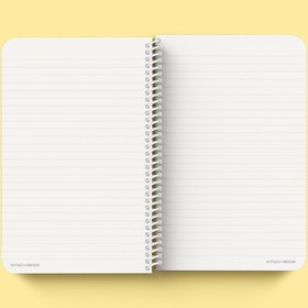 تصویر دفتر خط دار سیمی " ‌Garden " 