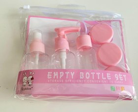 تصویر ست مسافرتی لوازم آرایشی 4 تیکه ، 6 تیکه - 6 تیکه EMPTY BOTTLE SET