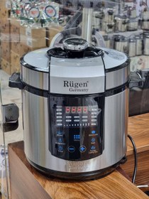 تصویر زودپز و پلوپز همه کاره روگن مدل RU-1410 Rogen multipurpose pressure cooker and rice cooker model RU-1410