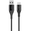 تصویر کابل تبدیل USB-A به USB-C بلکین مدل F2CU059bt04 طول 1.2 متر Belkin F2CU059bt04 USB-A To USB-C 1.2m