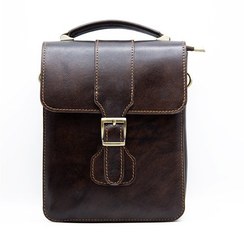 تصویر کیف دوشی چرم هوژا 