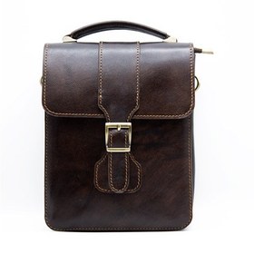 تصویر کیف دوشی چرم هوژا 