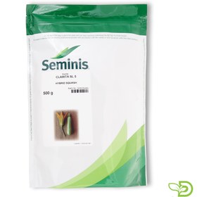 تصویر بذر کدو خورشتی کلاریتا SL5 (تک گل) سمینیس0.5 کیلویی | Seminis Clarita 