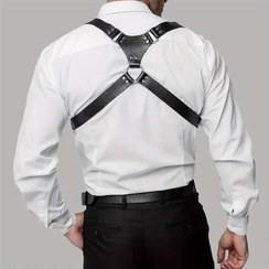 تصویر ساسبند چرم طبیعی/هارنس/ساسپندر 