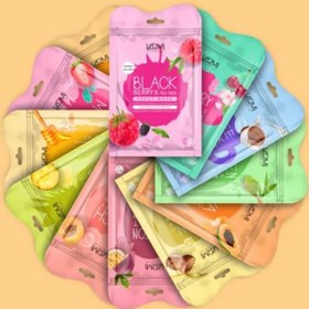 تصویر ماسک های ورقه ای صورت وارمی(دبل شیت)|مناسب انواع پوست - ماسک صورت نقابی حاوی عصاره هلو SHEET MASK VARMI