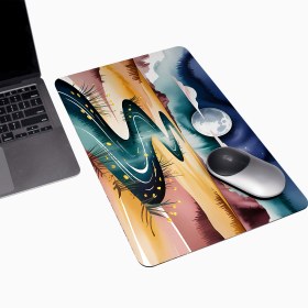 تصویر موس‌پد «رودِ مه‌تابی در بیابان » کد: 6002 