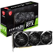 تصویر کارت گرافیک MSI GeForce RTX 3060 Ti VENTUS 3X 8G OC LHR (استوک) 