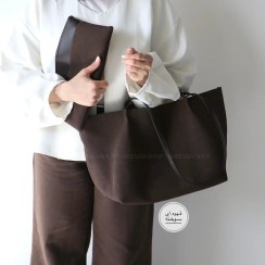 تصویر کیف زنانه بزرگ مدل تاکین جیر 