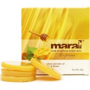 تصویر موم وکس عسلی سکه ای MARAL ا Maral Hair Remover Honey Wax Warm Maral Hair Remover Honey Wax Warm
