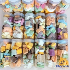 تصویر .بستنی خشک مخلوط پینکی 