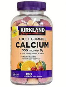 تصویر کلسیوم D3 پاستیلی کریکلند 