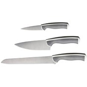 تصویر سرویس چاقوی سه عددی ایکیا مدل Andlig Ikea three-piece knife service, Andlig model