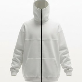 تصویر سویشرت ورزشی نینجا یونیسکس با کلاه و ماسک 