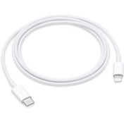 تصویر کابل تبدیل USB-C به لایتنینگ اپل طول 1 متر اصل Apple USB-C to Lightning Cable 1m