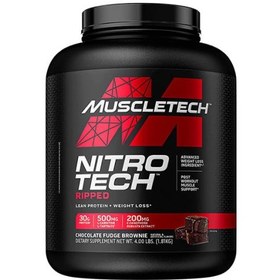 تصویر پروتئین وی نیتروتک ریپد ماسل تک (1810 گرمی) - براونی شکلاتی MuscleTech Nitro Tech