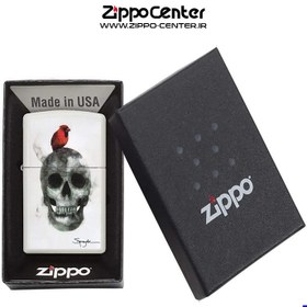 تصویر فندک زیپو اصل مدل 29644 Zippo skull spazuk Zippo skull spazuk