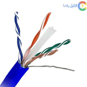 تصویر کابل شبکه Cat6 UTP تست فلوک چنل برند لگراند (یک متر) 