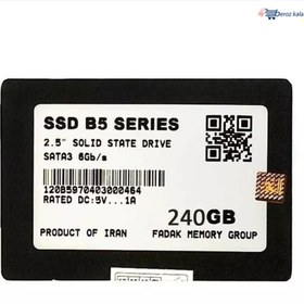 تصویر اس اس دی 256 گیگابایت 2.5 اینچ SATA فدک مدل B5 ا FDK B5 SEREIS 2.5 inch SATA 3.0 256GB FDK B5 SEREIS 2.5 inch SATA 3.0 256GB