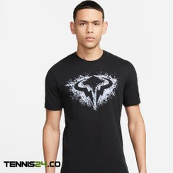 تصویر تی شرت تنیس مردانه نایک Nike Rafa Dri-FIT- مشکی 