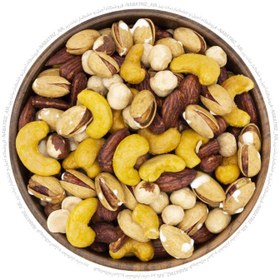 تصویر آجیل چهار مغز زعفرانی Four salted nuts