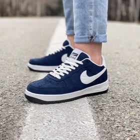 Nike air force 1 low bleu on sale marine