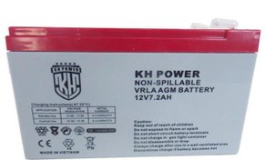 تصویر باطری دزدگیر 7.2 آمپر وارداتی ویتنام kh power