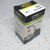 تصویر لامپ H11 لنزو 12V 55W 