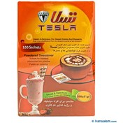 تصویر ساشه شیرین کننده کم کالری بدون شکر افزوده سوکرالوز 100عددی Tesla Low Calorie Sweetener 100 sachets