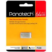 تصویر فلش مموری Panatech P408 64GB 64GB نقره ای فلش مموری 64GB نقره ای پاناتک P408