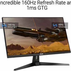 تصویر مانیتور گیمینگ ایسوس TUF Gaming VG27UQ1A سایز ۲۷ اینچ UHD 160 هرتز ۱ میلی‌ثانیه 