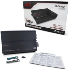 تصویر آمپلی فایر 4 کانال جی وی سی JVC KS-DR3004 