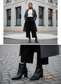 تصویر نیم بوت چرم زنانه Ws۴۰۵۹ 