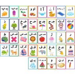 تصویر فایل پی دی اف مجموعه کامل تصویری نشانه‌های فارسی اول ابتدایی مناسب تزیین کلاس 