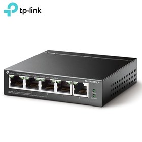 تصویر سوییچ 5 پورت تی پی لینک مدل TL-SF1005LP TP-LINK TL-SF1005LP 5-Port 10/100Mbps Desktop Switch