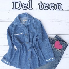 تصویر شومیز جین 