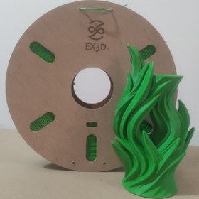 تصویر فیلامنت abs سبز کریسمسی EX3D 