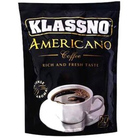 تصویر پودر قهوه فوری آمریکانو کلاسنو حجم 250 گرمی Americano Classeno instant coffee powder, 250 grams