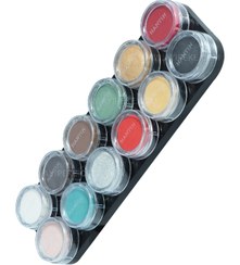 تصویر پالت سایه چشم آکوا مدل هانتین ۱۲ رنگ 